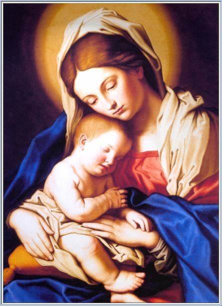 Imagem da Virgem Maria